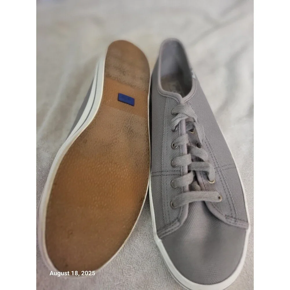 Keds Women's Champion Jersey Gray Fashion Comfort Sneakers Size 10